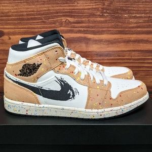 Air Jordan 1 Mid "Brushstroke"